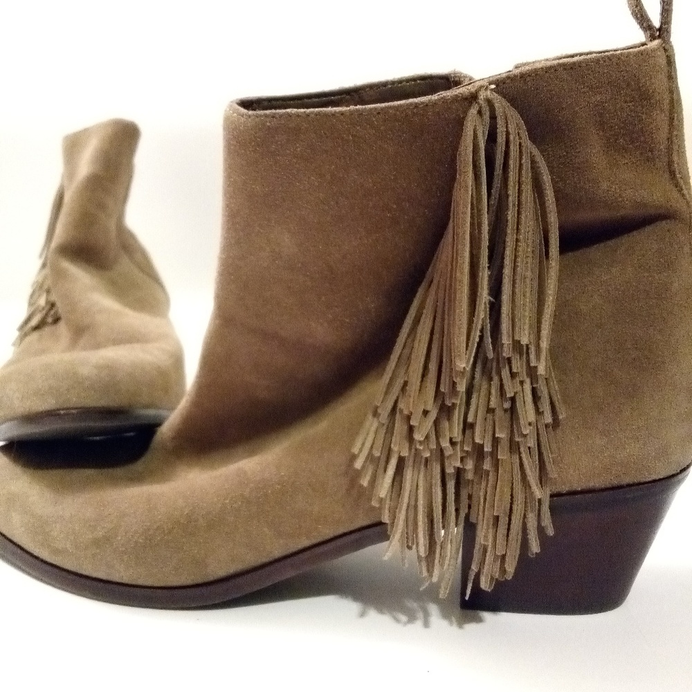 Via Spiga Carrie Fringe Bootie